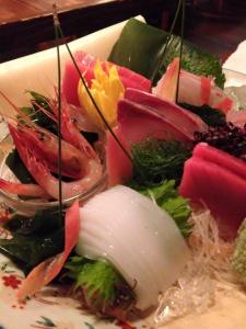 Mouth-watering sashimi