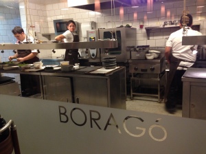 The kitchen at Borago