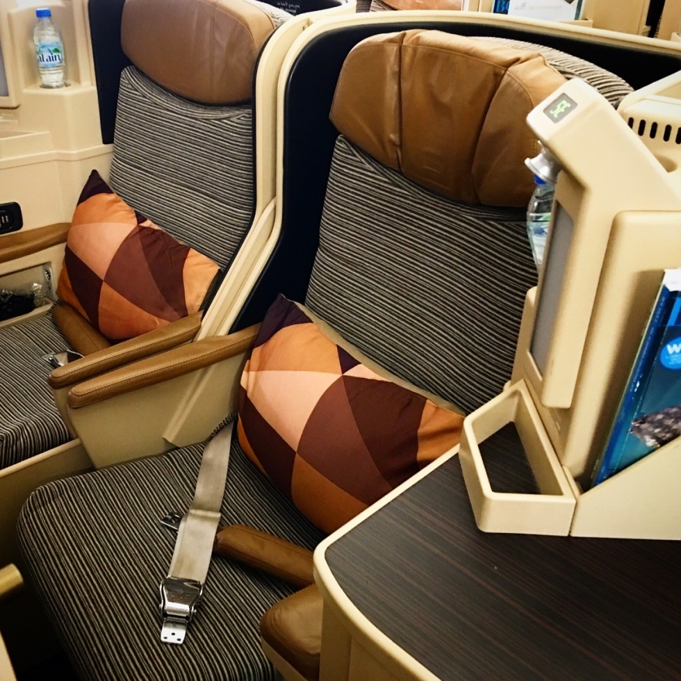 EY Business Class Seat